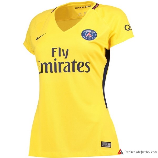 Camiseta Paris Saint Germain Mujer Segunda equipación 2017-2018